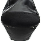 Chanel Paris Biarritz Shopping Tote Black Quilted Canvas — view 8