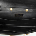 Prada Cahier Astrology Crossbody Black Embellished Canvas — view 9