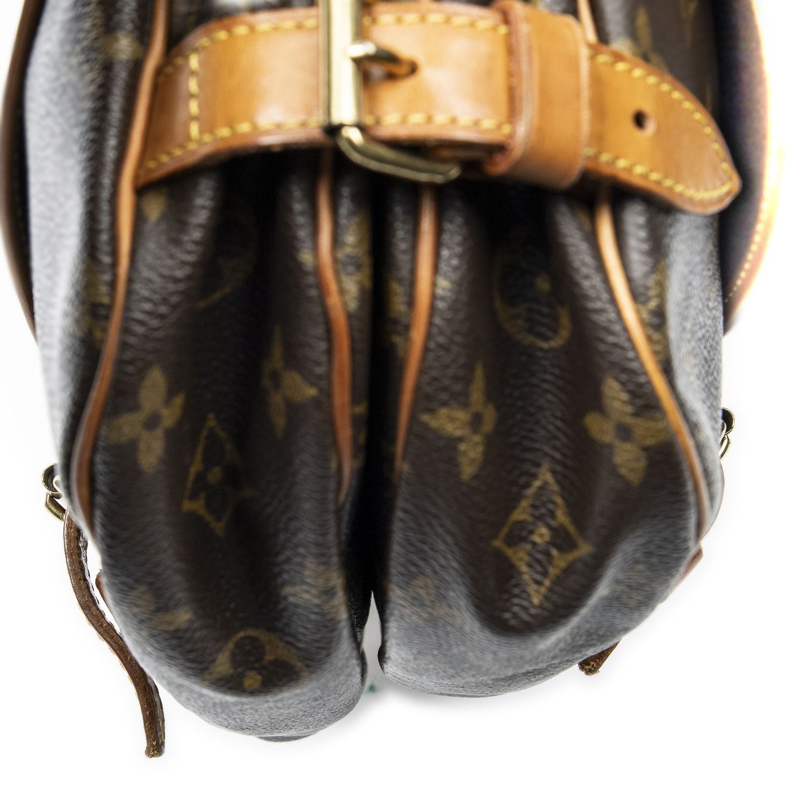 Louis Vuitton Saumur Brown Monogram Canvas — view 8