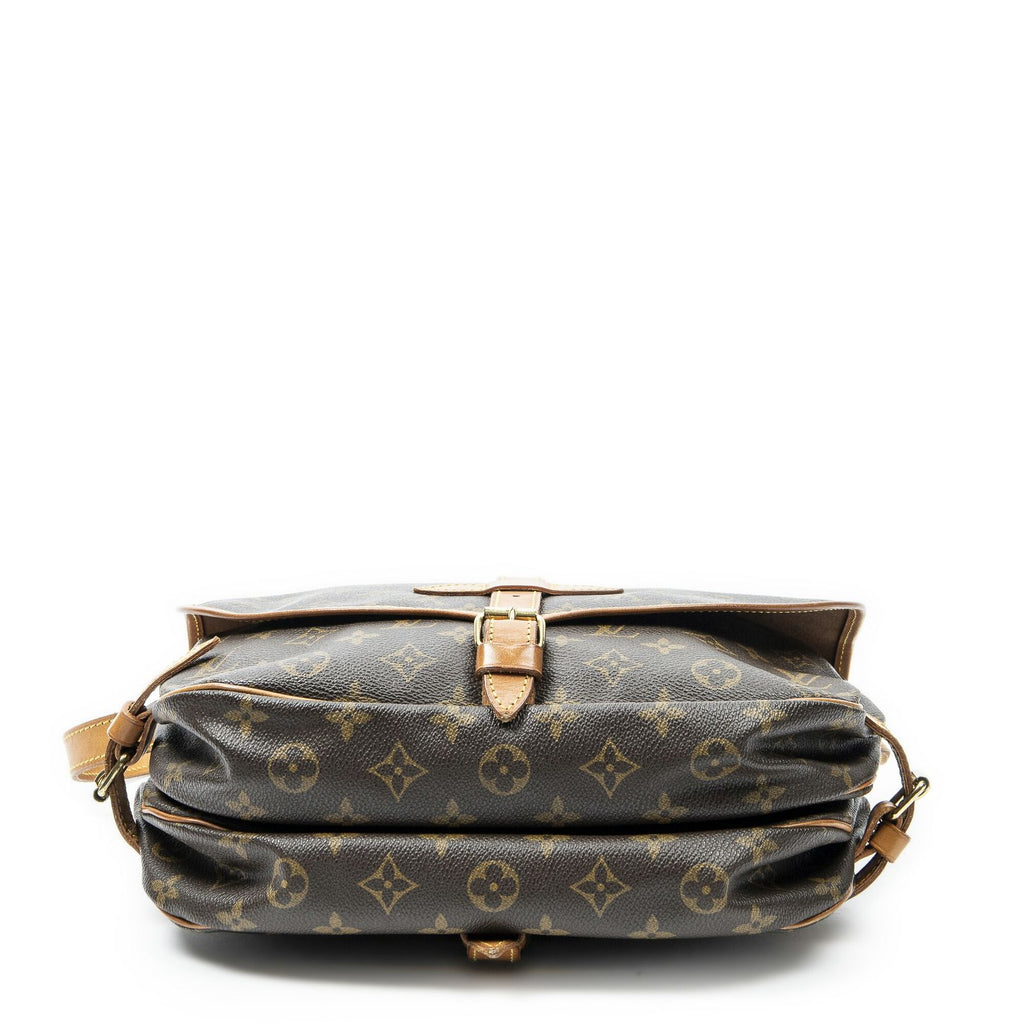Louis Vuitton Saumur Brown Monogram Canvas — view 6