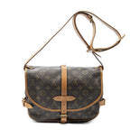 Louis Vuitton Saumur Brown Monogram Canvas — view 5
