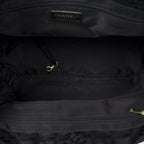 Chanel Travel Line Open Tote Black Nylon Canvas — view 9