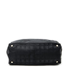 Chanel Travel Line Open Tote Black Nylon Canvas — view 6