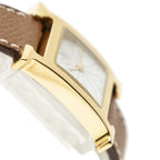 Hermes Heure Watch Brown Courchevelleather — view 4