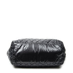 Chanel Coco Reversible Tote Black Quilted Nylon Canvas — view 6