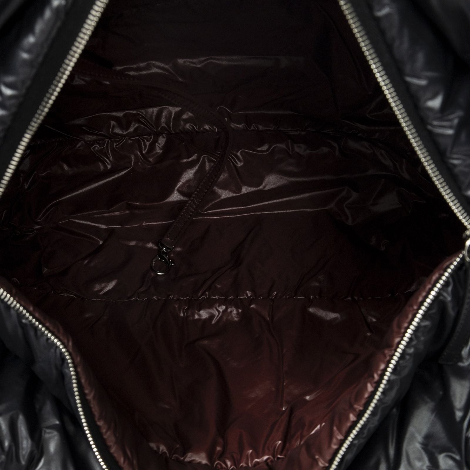 Chanel Coco Reversible Tote Black Quilted Nylon Canvas — view 9