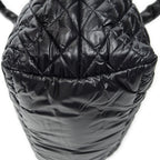 Chanel Coco Reversible Tote Black Quilted Nylon Canvas — view 7
