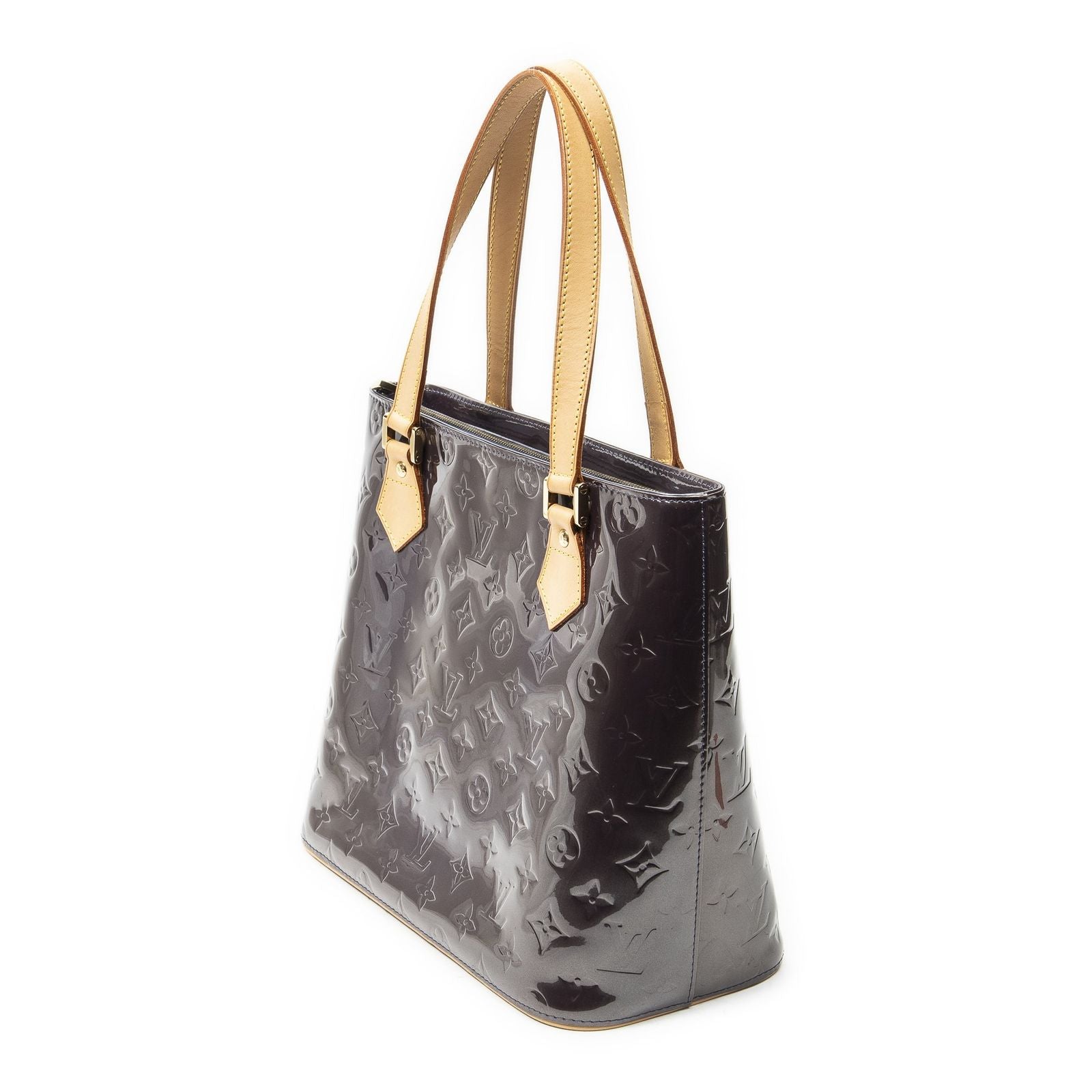 Louis Vuitton Houston Violet Monogram Vernis Messenger — view 2