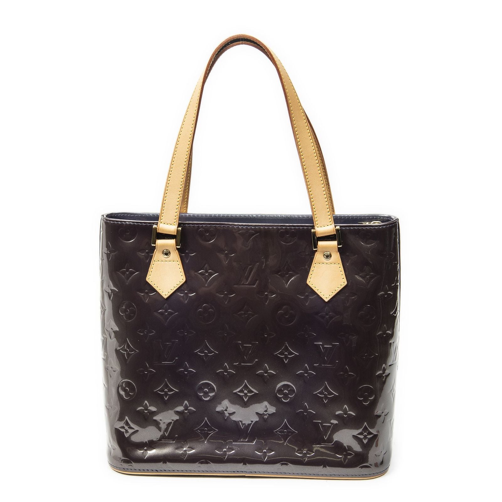 Louis Vuitton Houston Violet Monogram Vernis Messenger — view 5