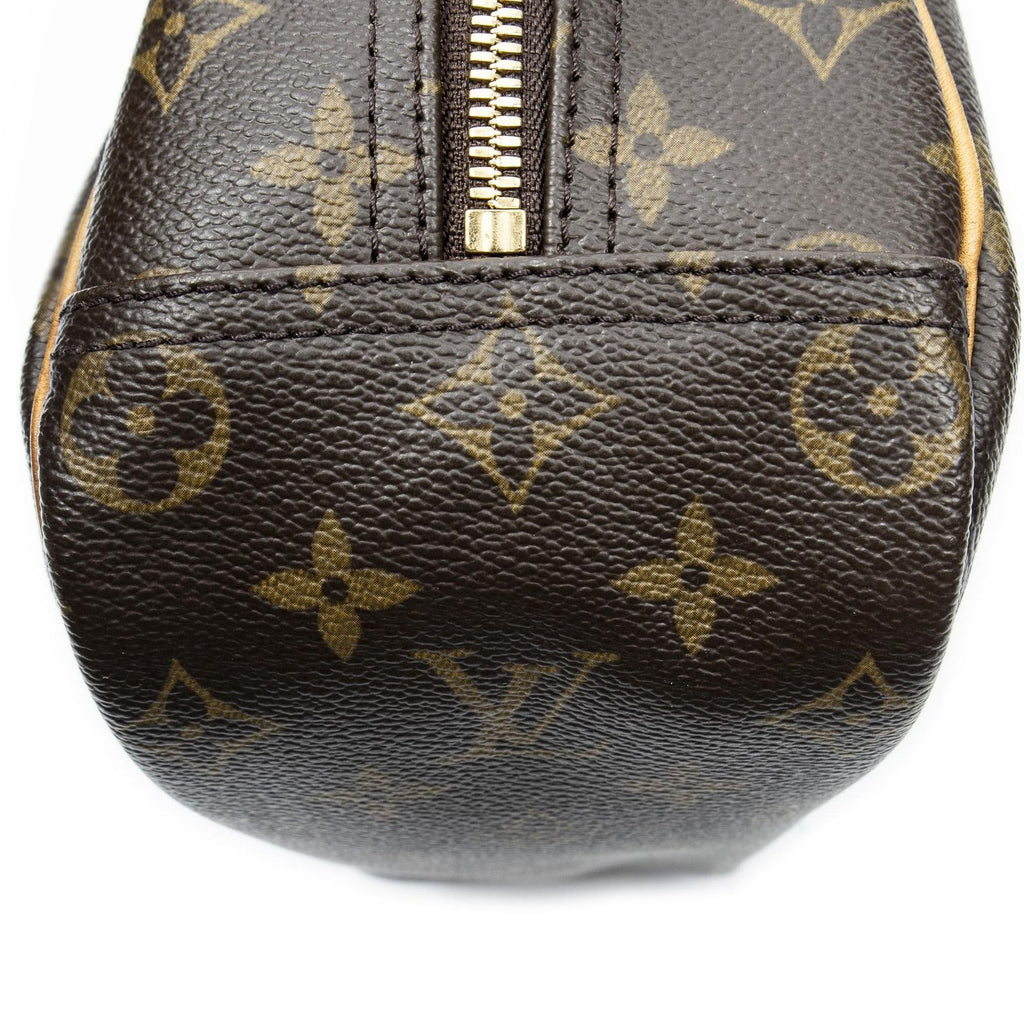 Louis Vuitton Brown Monogram Canvas Handbag — view 7
