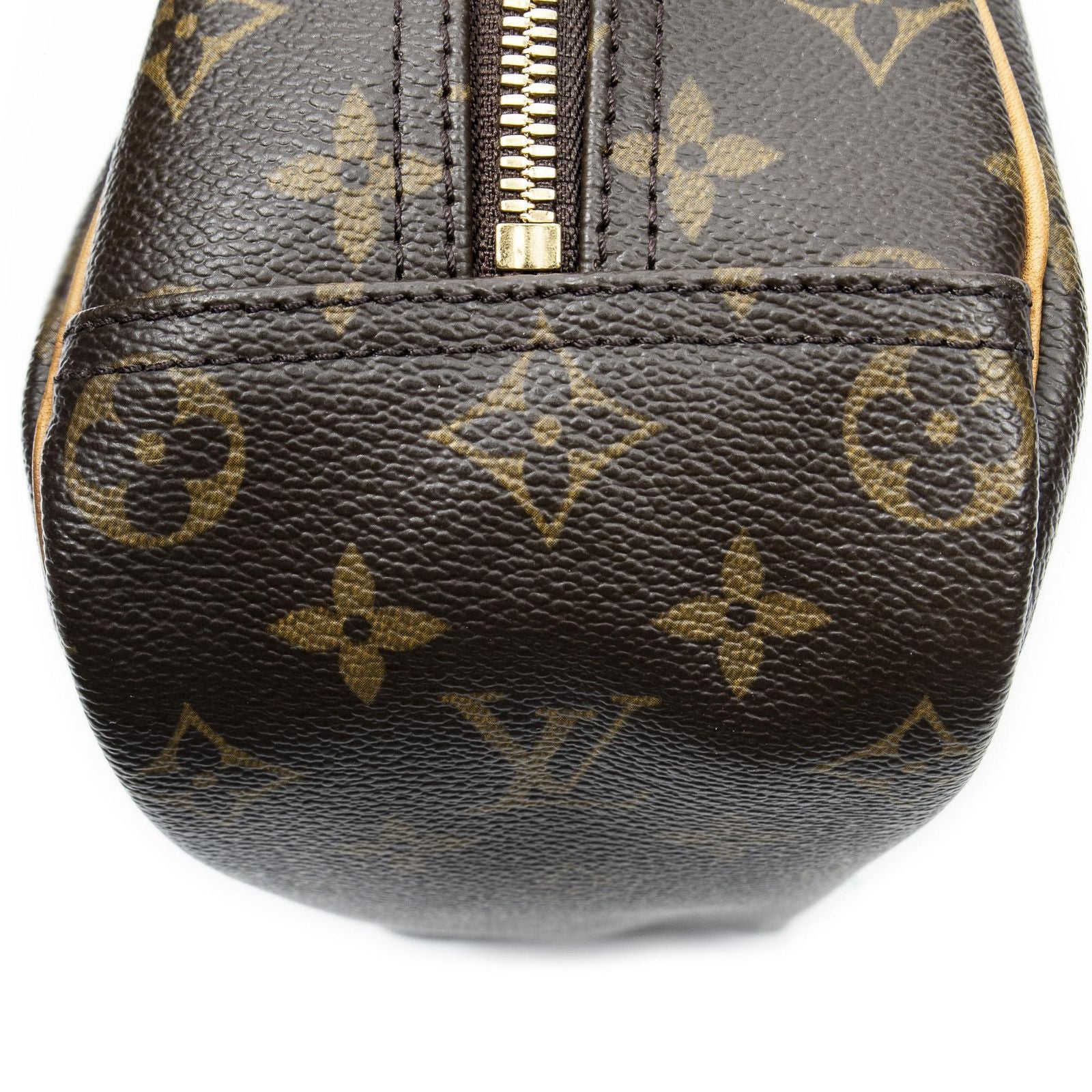 Louis Vuitton Brown Monogram Canvas Handbag — view 7