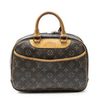 Louis Vuitton Brown Monogram Canvas Handbag