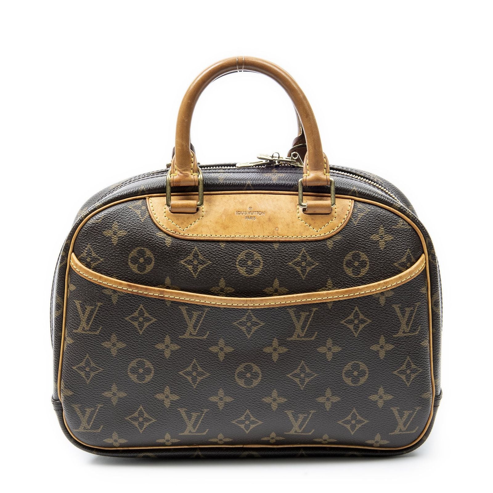 Louis Vuitton Brown Monogram Canvas Handbag