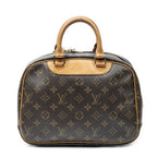 Louis Vuitton Brown Monogram Canvas Handbag — view 5