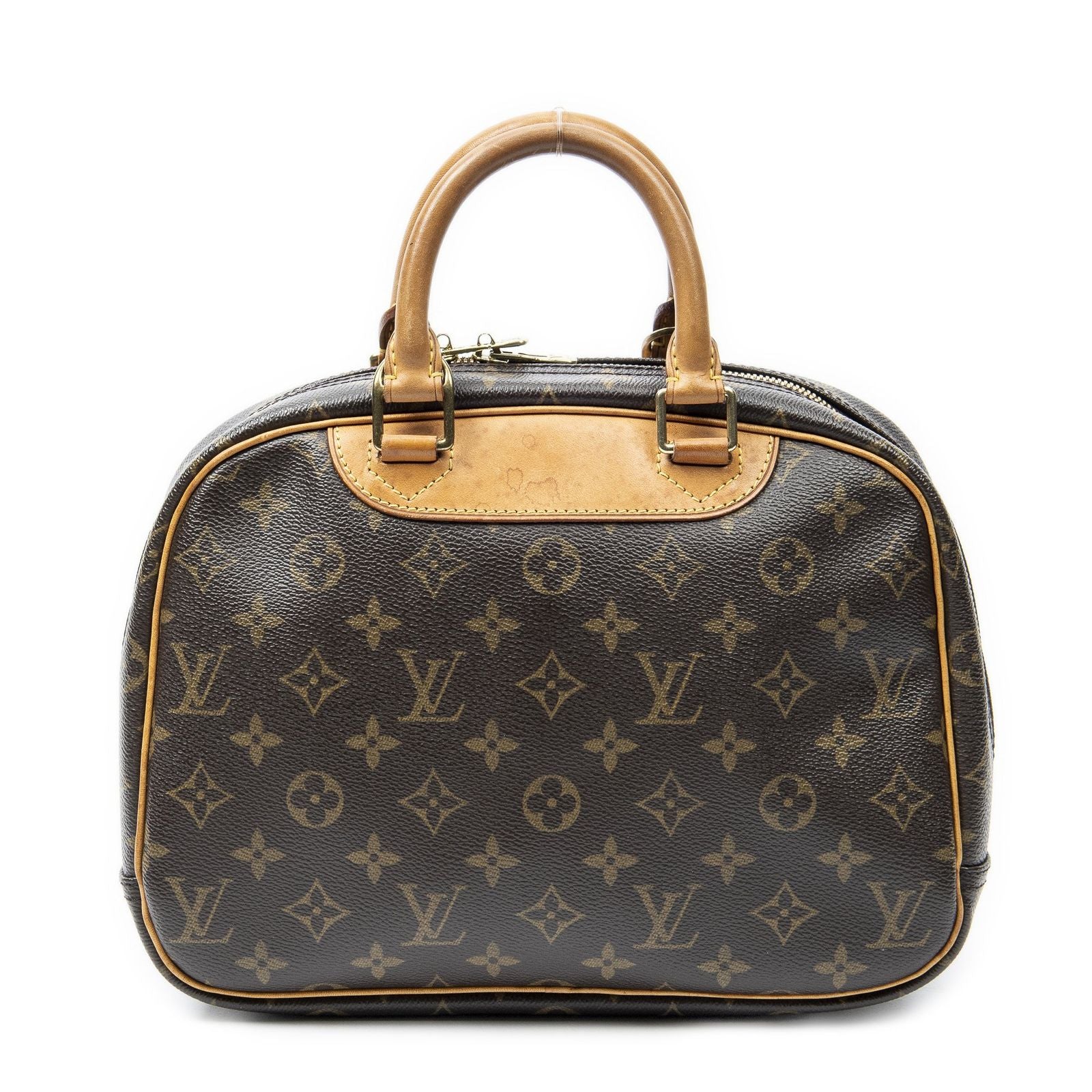 Louis Vuitton Brown Monogram Canvas Handbag — view 5