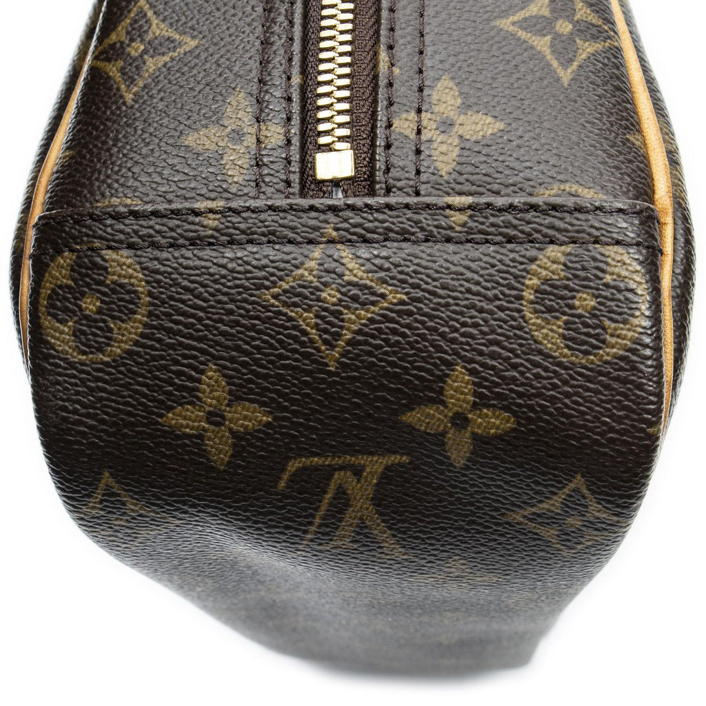 Louis Vuitton Brown Monogram Canvas Handbag — view 8