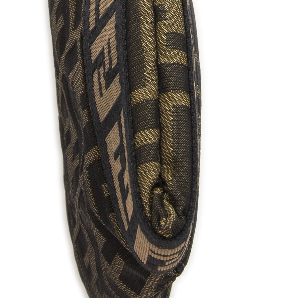 Fendi Square Zip Crossbody Brown Zucca Canvas — view 7