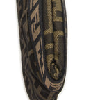 Fendi Square Zip Crossbody Brown Zucca Canvas — view 7