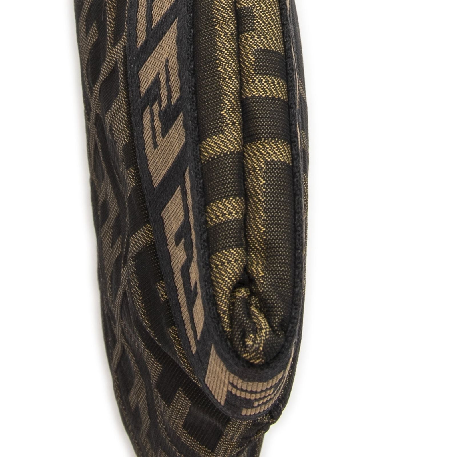 Fendi Square Zip Crossbody Brown Zucca Canvas — view 7