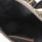 Fendi Square Zip Crossbody Brown Zucca Canvas — view 9