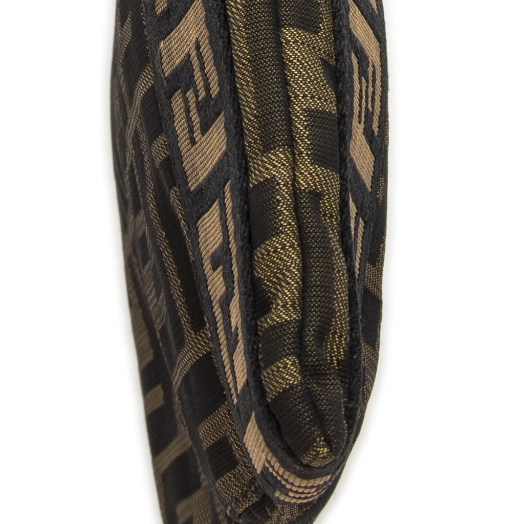 Fendi Square Zip Crossbody Brown Zucca Canvas — view 8
