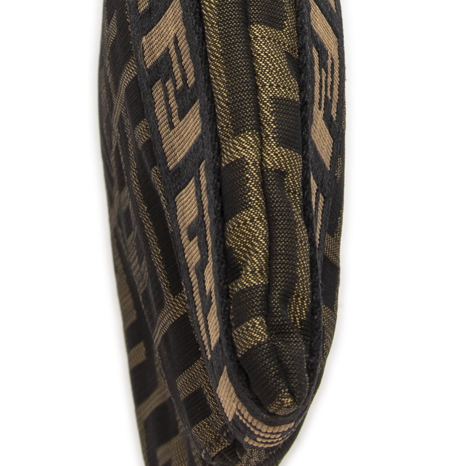Fendi Square Zip Crossbody Brown Zucca Canvas — view 8