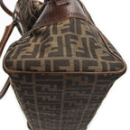 Fendi Cef de Jour Tote Brown Zucca Canvas — view 7