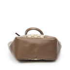 Gucci Small Bree Tote Beige Brown GG Canvas — view 6
