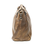 Gucci Miss GG Convertible Tote Brown Gray Calfskin Leather — view 4