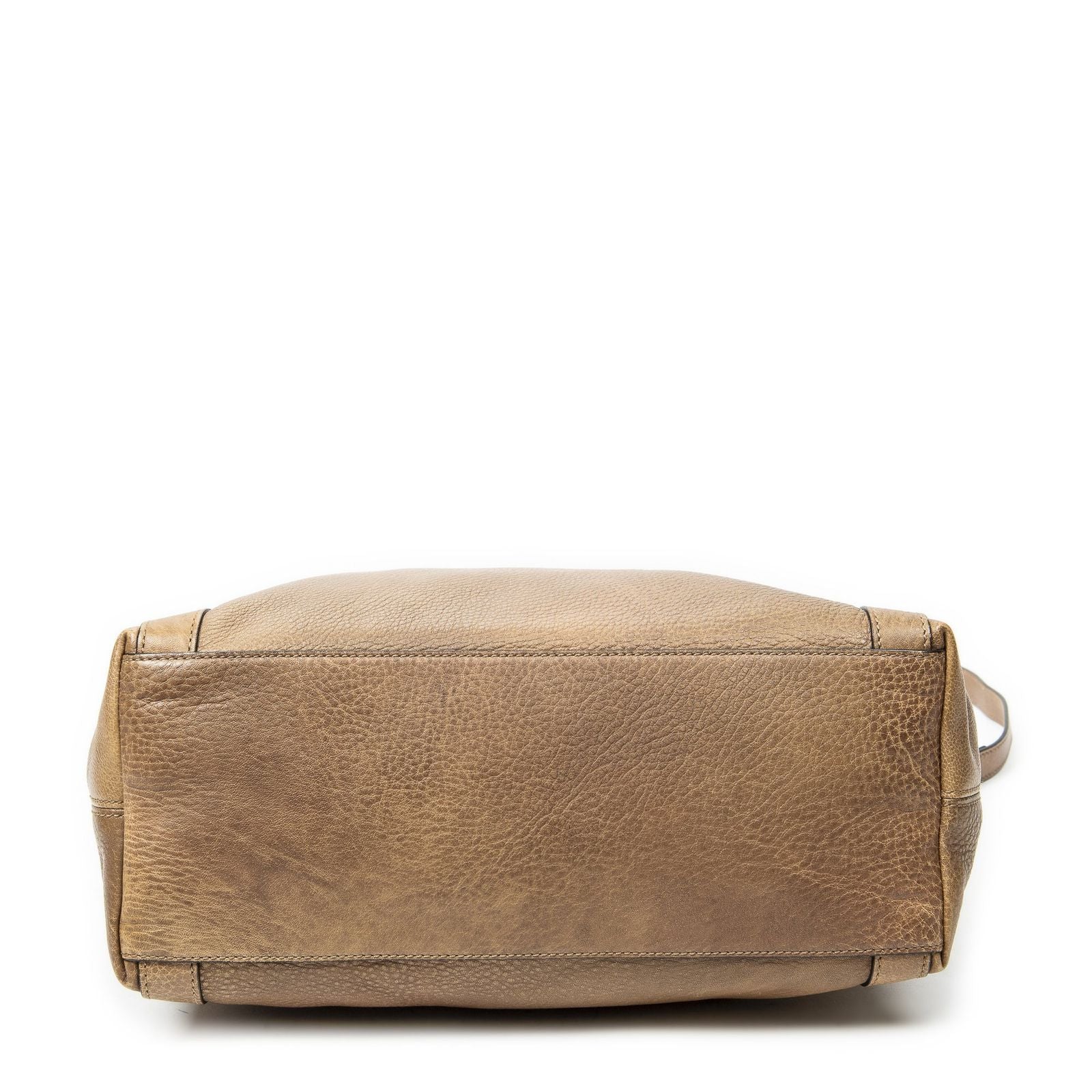 Gucci Miss GG Convertible Tote Brown Gray Calfskin Leather — view 6