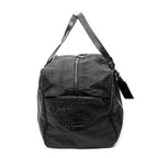 Fendi Collapsible Weekender Black Zucchino Canvas Travel — view 4