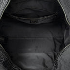 Fendi Collapsible Weekender Black Zucchino Canvas Travel — view 9