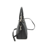Gucci Convertible Satchel Black Micro Guccissima Leather — view 4