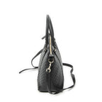 Gucci Convertible Satchel Black Micro Guccissima Leather — view 3