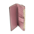 Gucci Continental Wallet Beige Pink GG Canvas — view 4