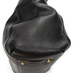 Gucci GG Ride Top Handle Black Gray Calfskin Leather — view 8