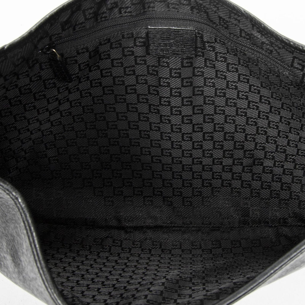 Gucci Bamboo Jackie Hobo Black Studded Calfskin — view 9