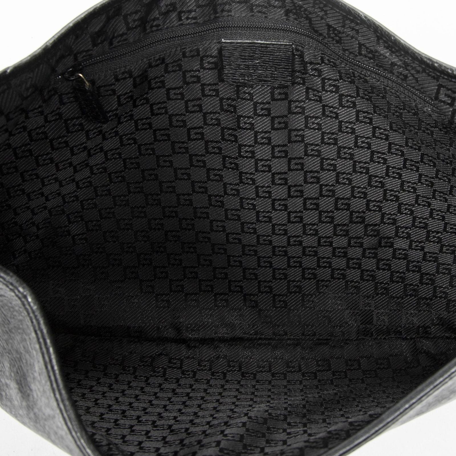Gucci Bamboo Jackie Hobo Black Studded Calfskin — view 9