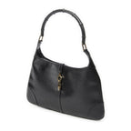 Gucci Bamboo Jackie Hobo Black Studded Calfskin — view 2