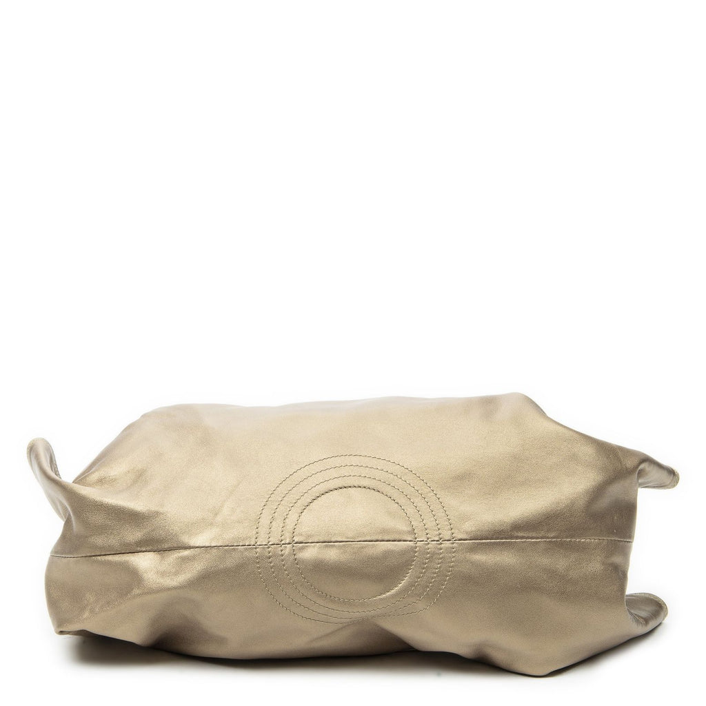Loewe Large Airbrush Hobo Gold Calfskin Leather — view 6