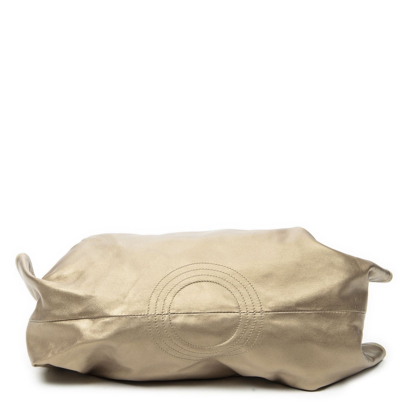 Loewe Large Airbrush Hobo Gold Calfskin Leather — view 6