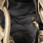Loewe Large Airbrush Hobo Gold Calfskin Leather — view 9