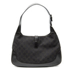 Gucci Jackie Hobo Brown GG Denim Canvas — view 5