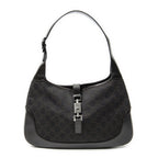 Gucci Jackie Hobo Brown GG Denim Canvas