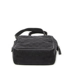 Gucci Mini Zip Crossbody Black GG Canvas — view 6