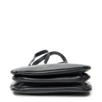 Celine Vintage Double Side Tote Black Gray Calfskin Leather — view 6
