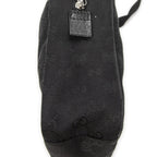 Gucci Mini Zip Crossbody Black GG Canvas — view 8