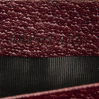 Gucci L-shaped Zip Around Wallet Red GG Canvas — view 5