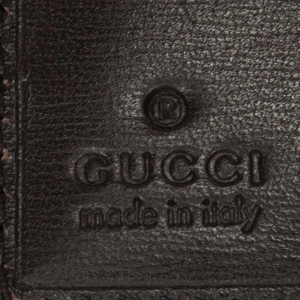 Gucci Web Bifold Wallet Beige Brown GG Canvas — view 5