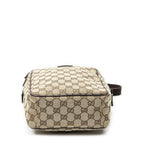 Gucci Mini Zip Crossbody Beige Brown GG Canvas — view 6